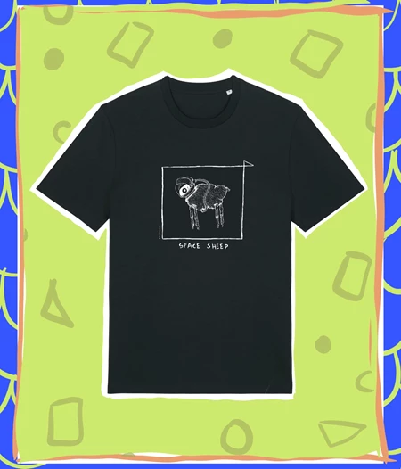 Space sheep  Τ-shirt