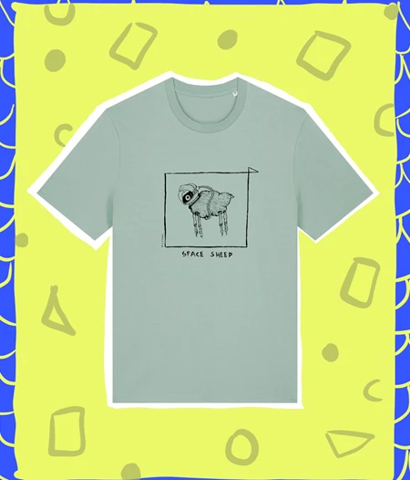 Space sheep  Τ-shirt