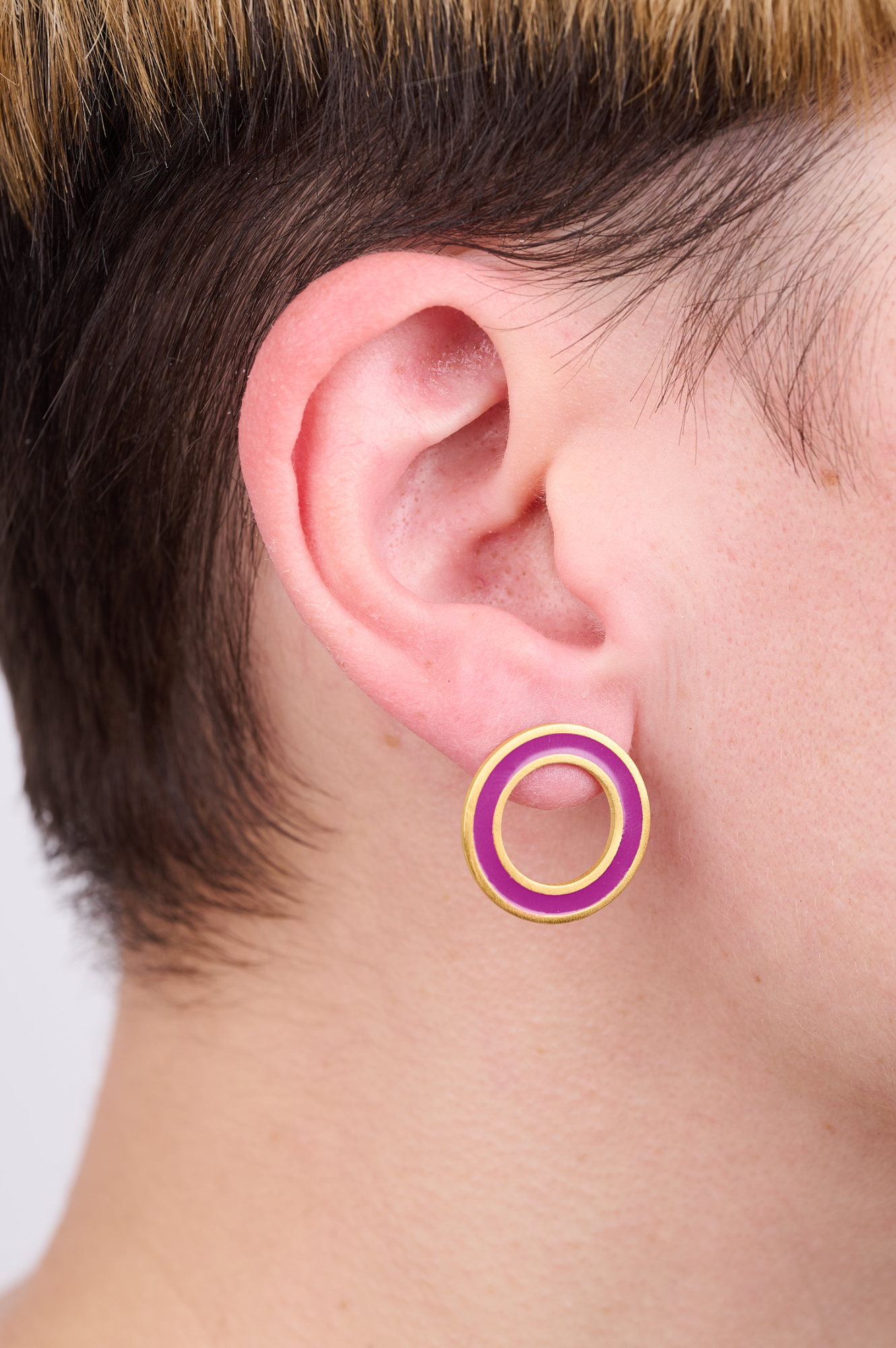 Σκουλαρίκια καρφωτοί κρίκοι