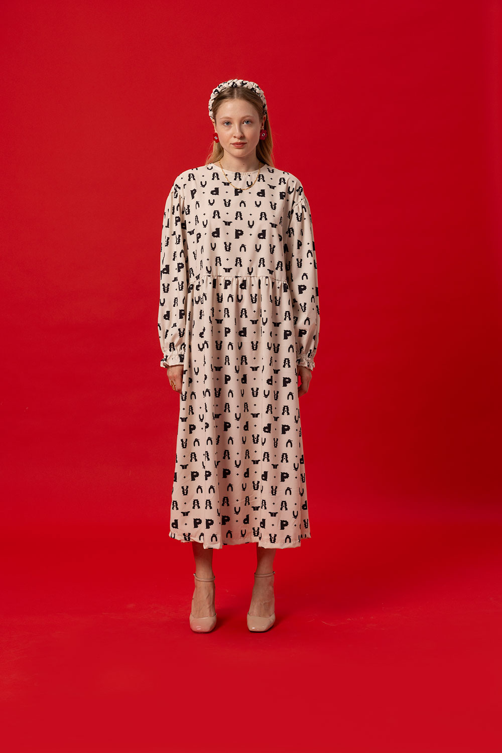 DAHLIA MAXI DRESS- AP ECRU