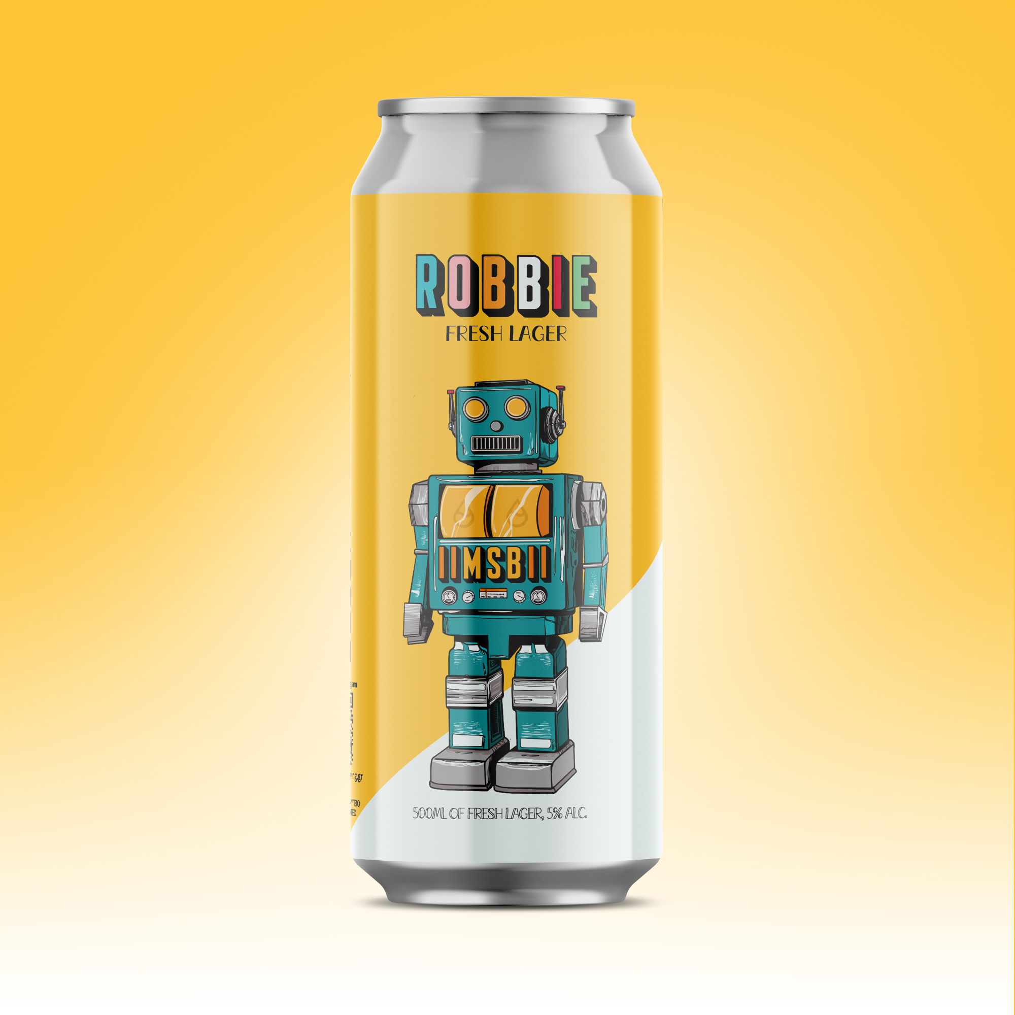 4x ROBBIE - Fresh Lager 5%