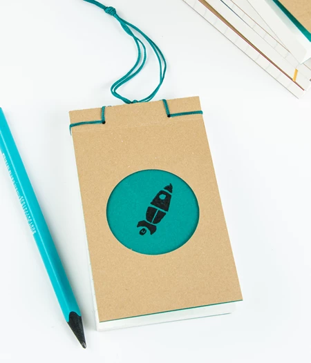 Rocket- Mini Block for Notes