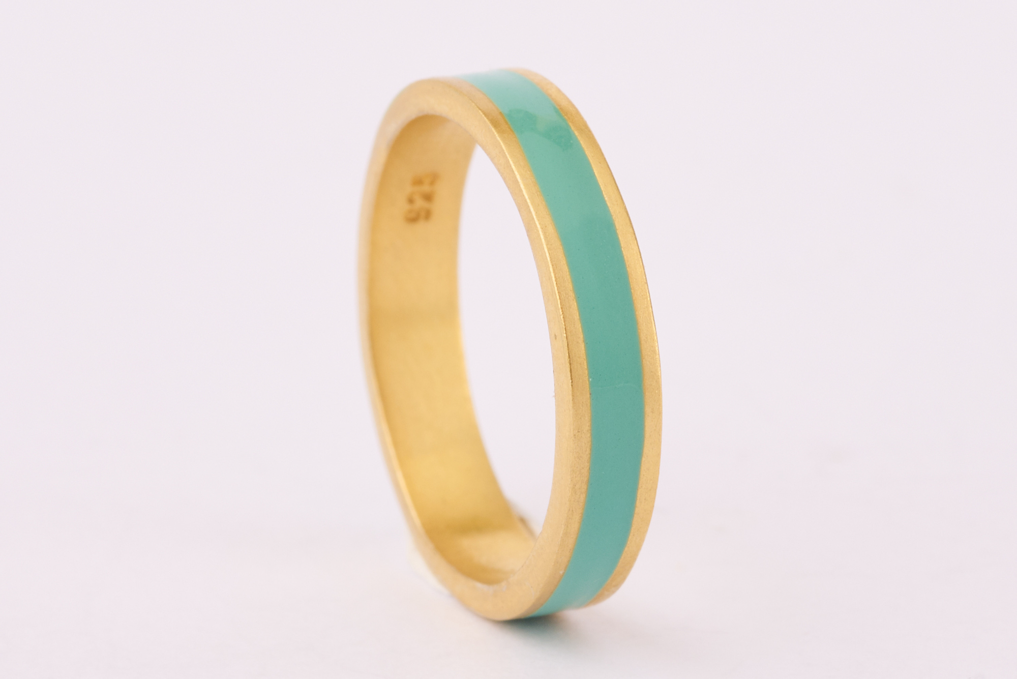 Δαχτυλίδι βεράκι με σμάλτο