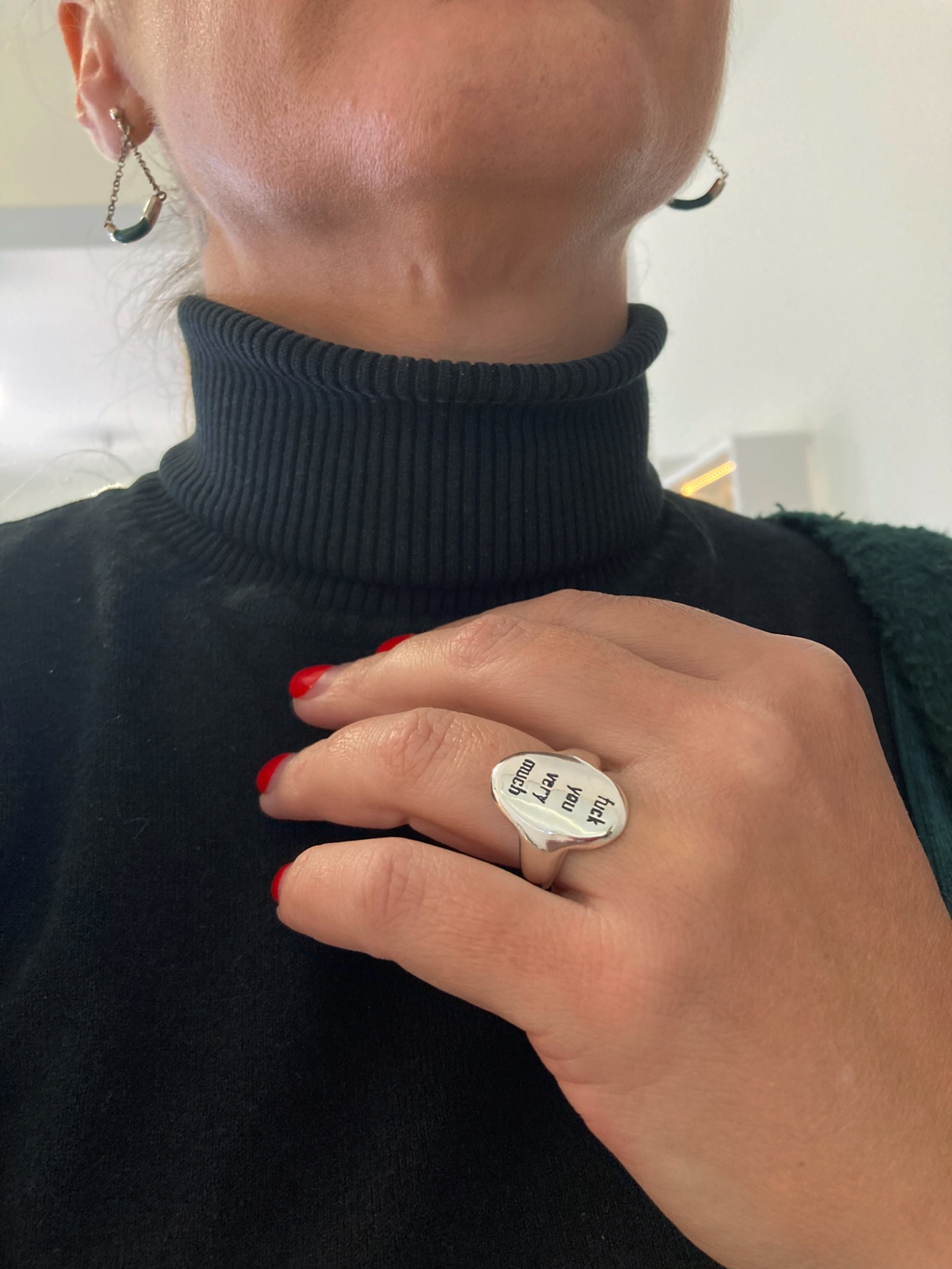 Ring "Fuck you very much"