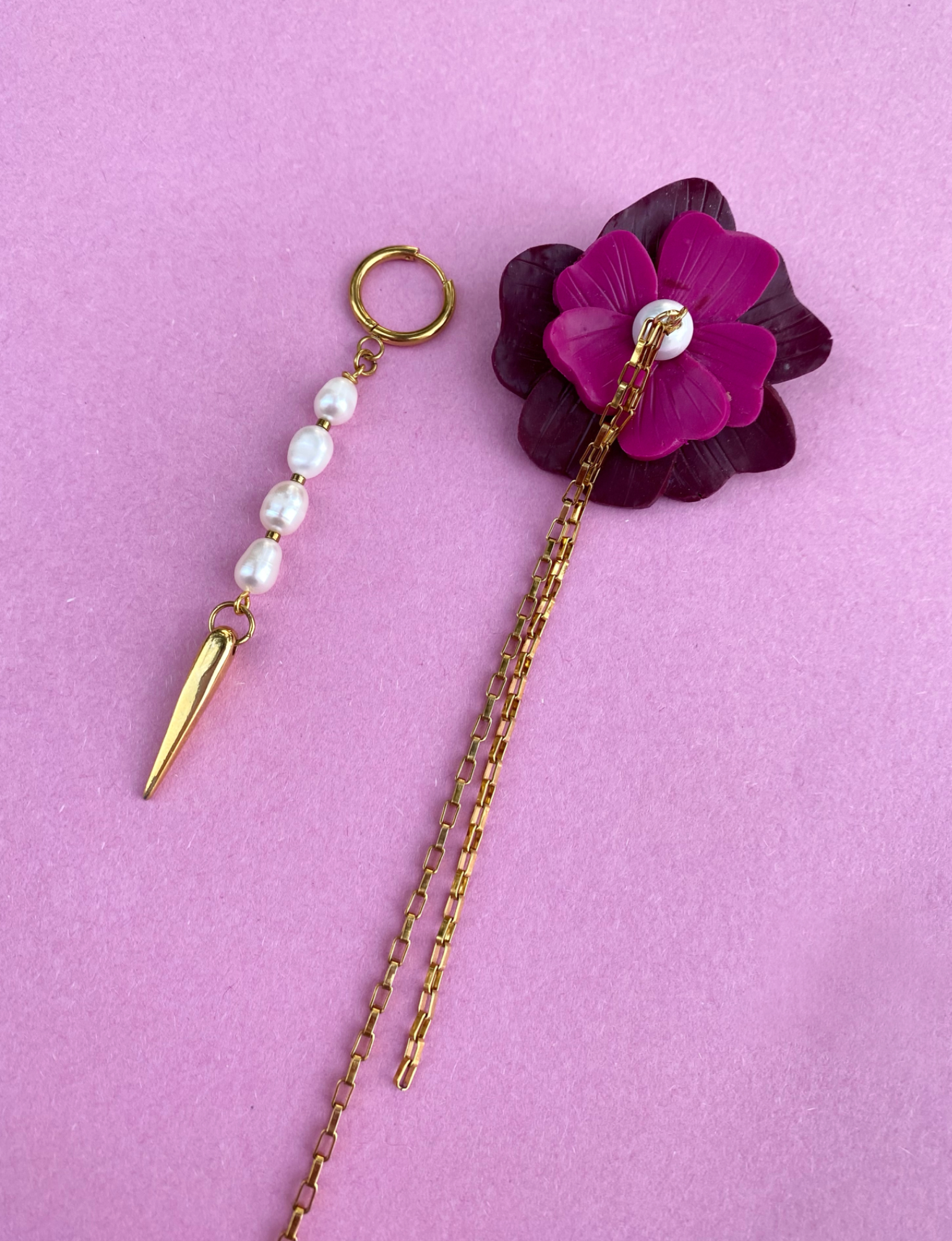 Bloom & Pearl Elegance earrings