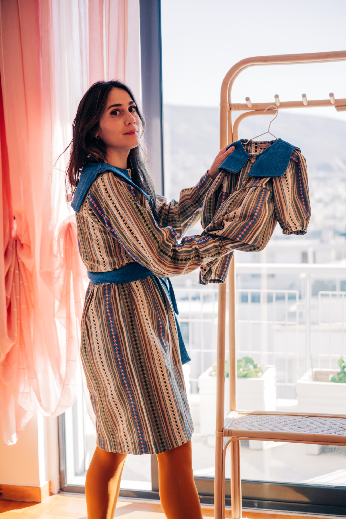  The Heritage Stripes Ensemble Dress 