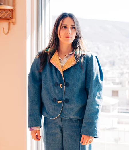 Retro Rainbow Denim Jacket Mama & Me