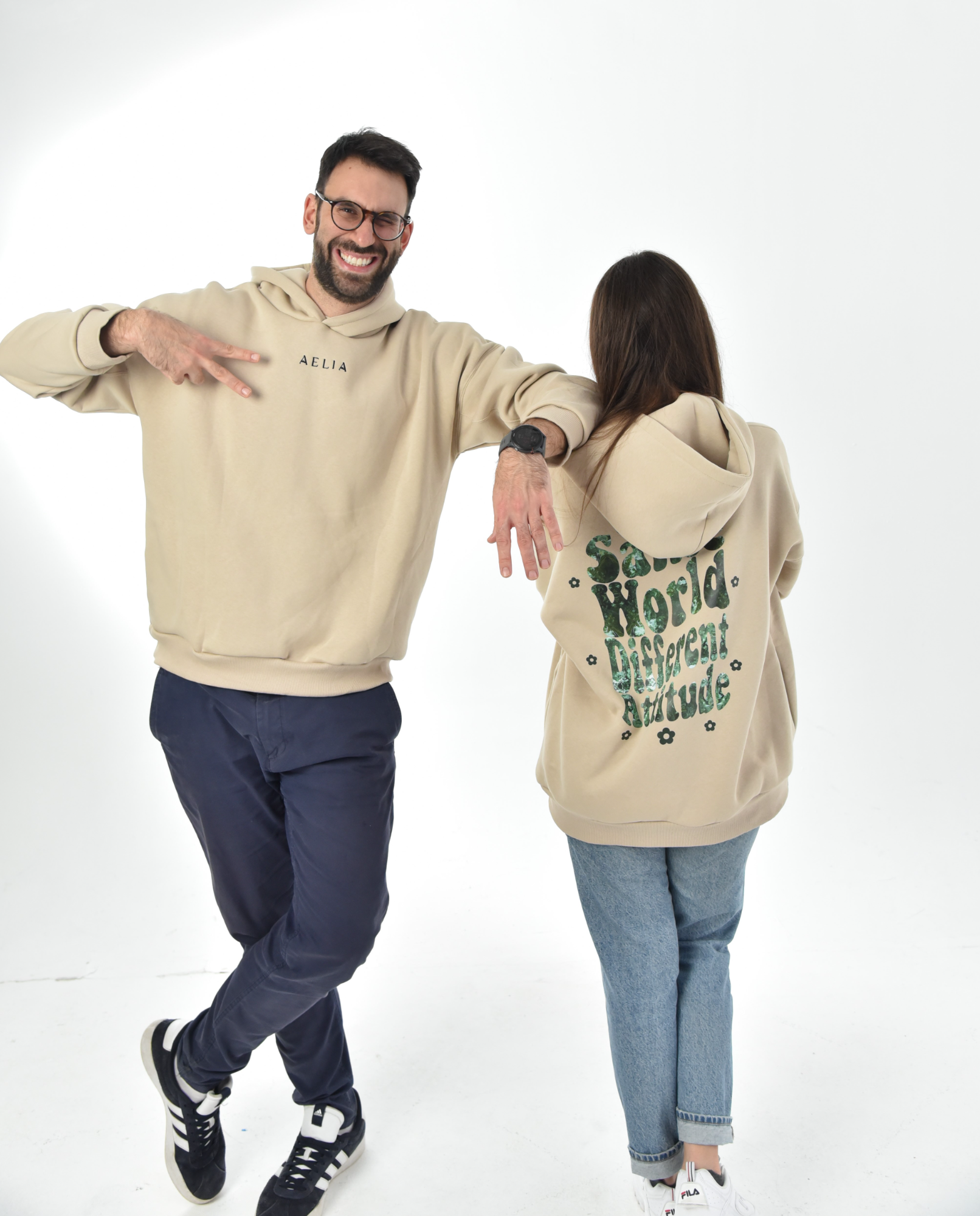 Same World Different Attitude Hoodie