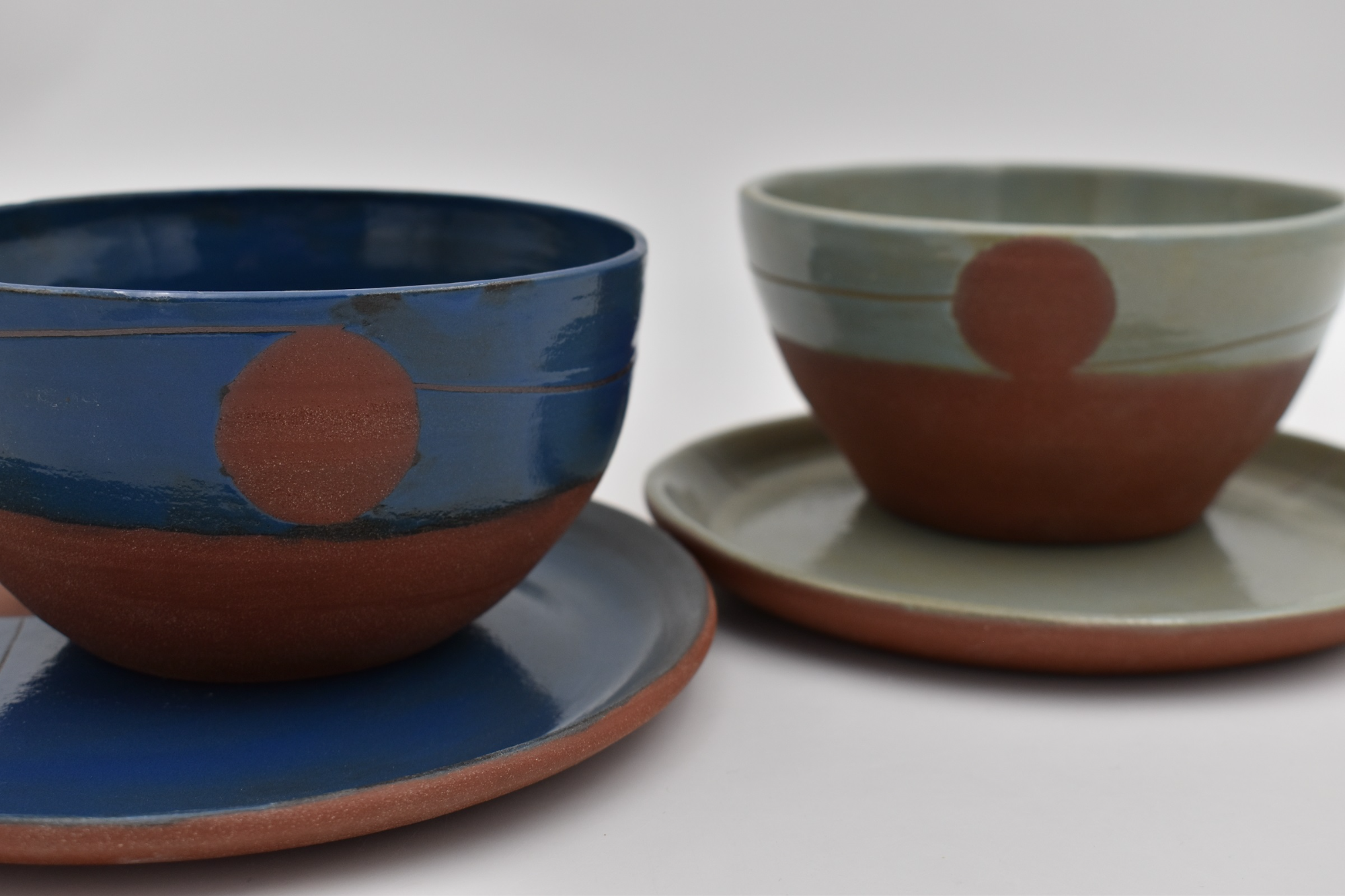 Bowl and plate (collection Lua Vermelha)