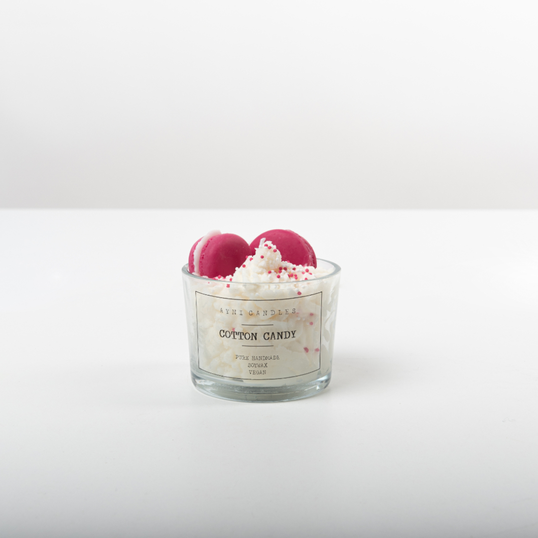 Αρωματικό κερί σόγιας cotton candy