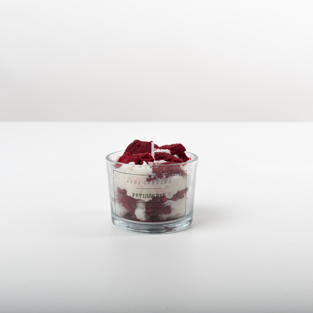 Αρωματικό κερί σόγιας Red Velvet