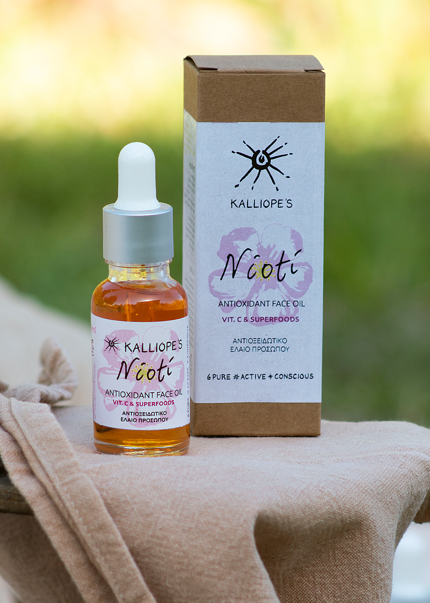 Nioti Antioxidant Face Oil - Vitamin C + Superfoods
