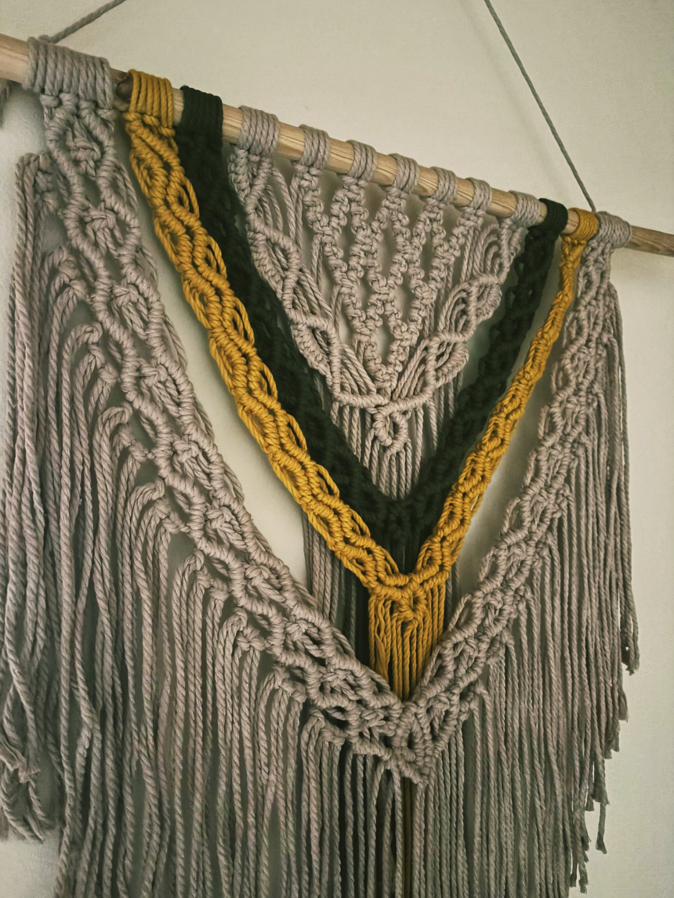 Κρεμαστό μακραμέ Necklace