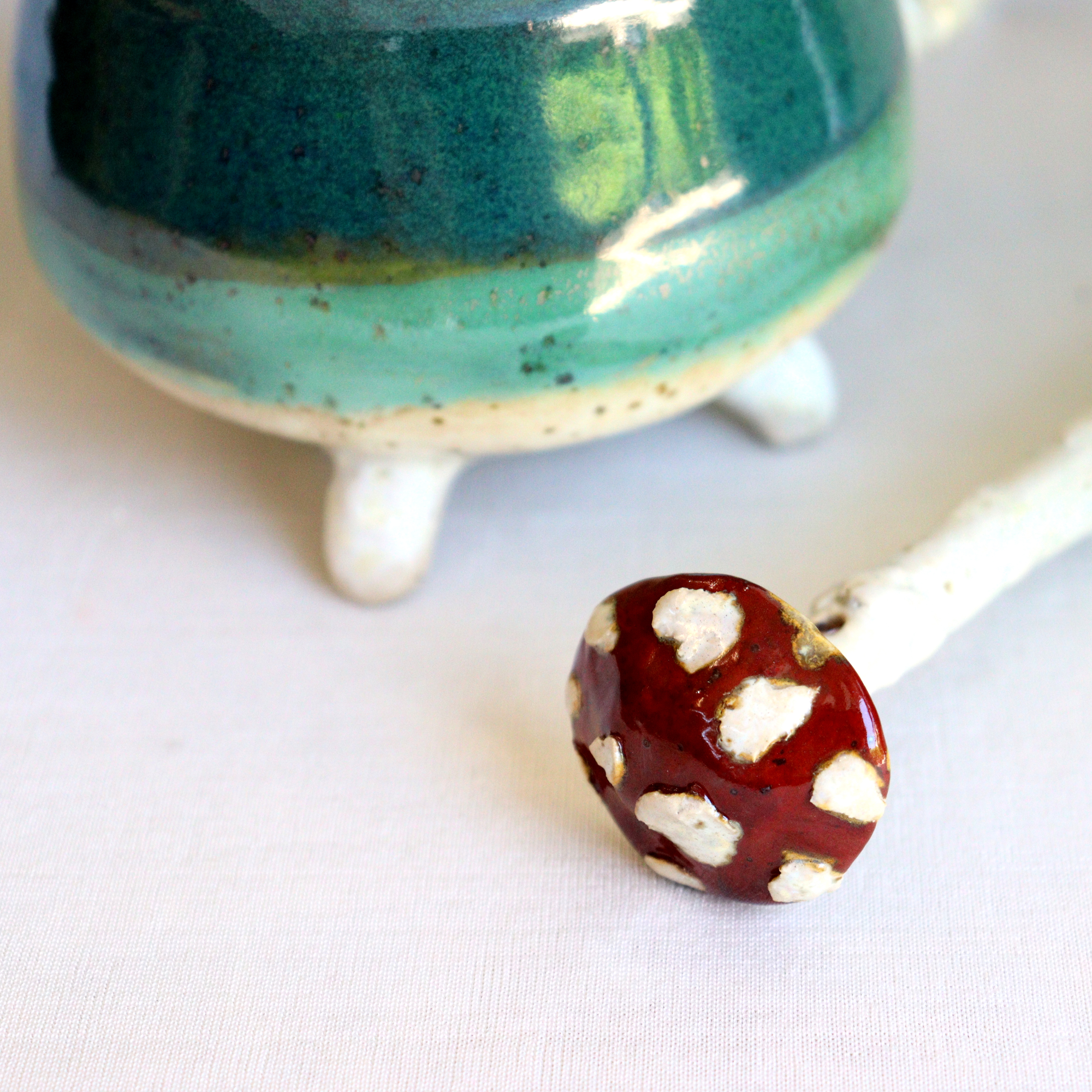 Magic mushroom spoon