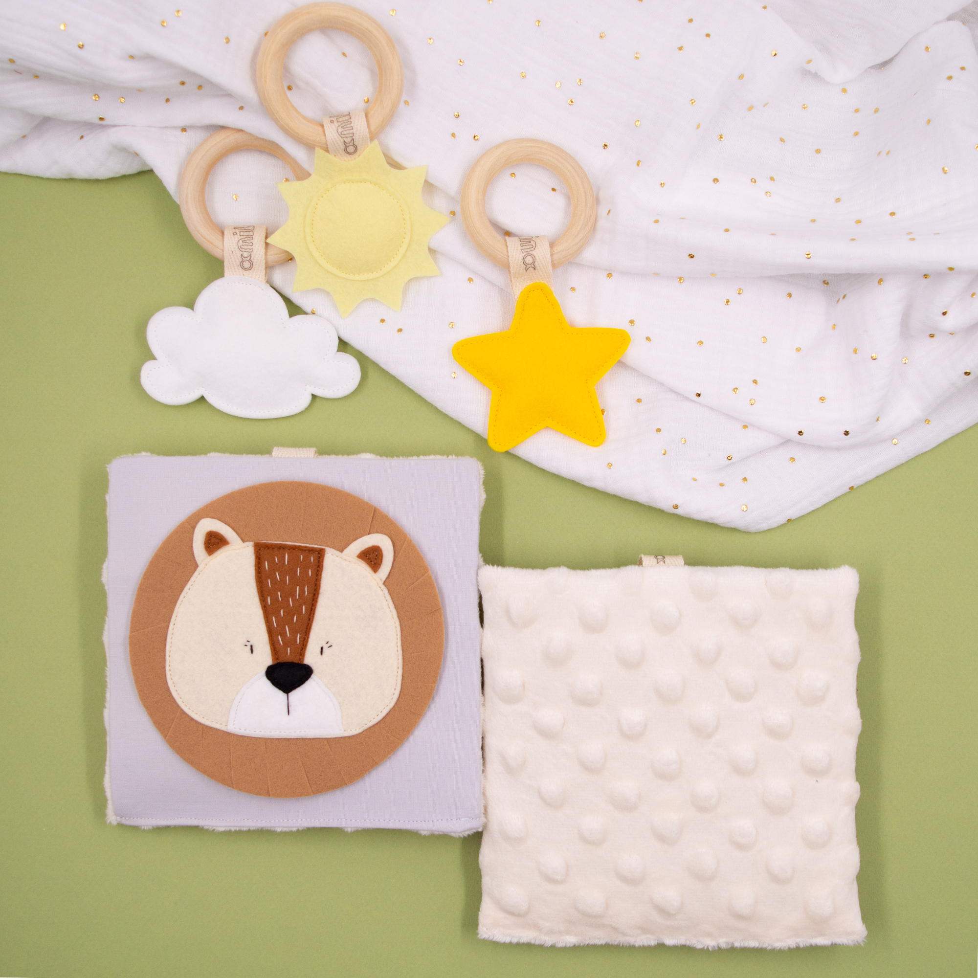 Βρεφικό Παιχνίδι Αφής και Ήχου με Μασητικό