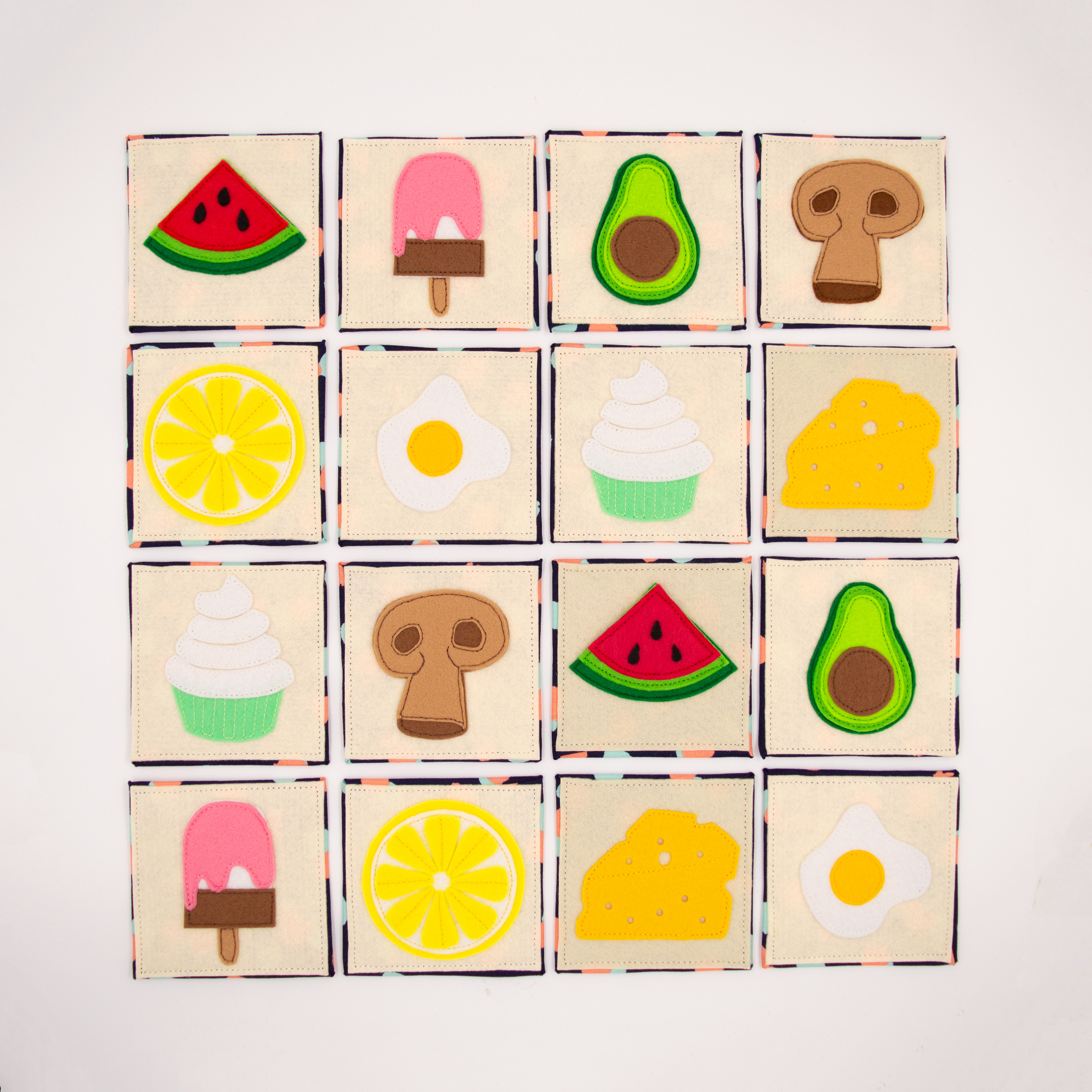 Παιχνίδι Μνήμης - Φαγητά