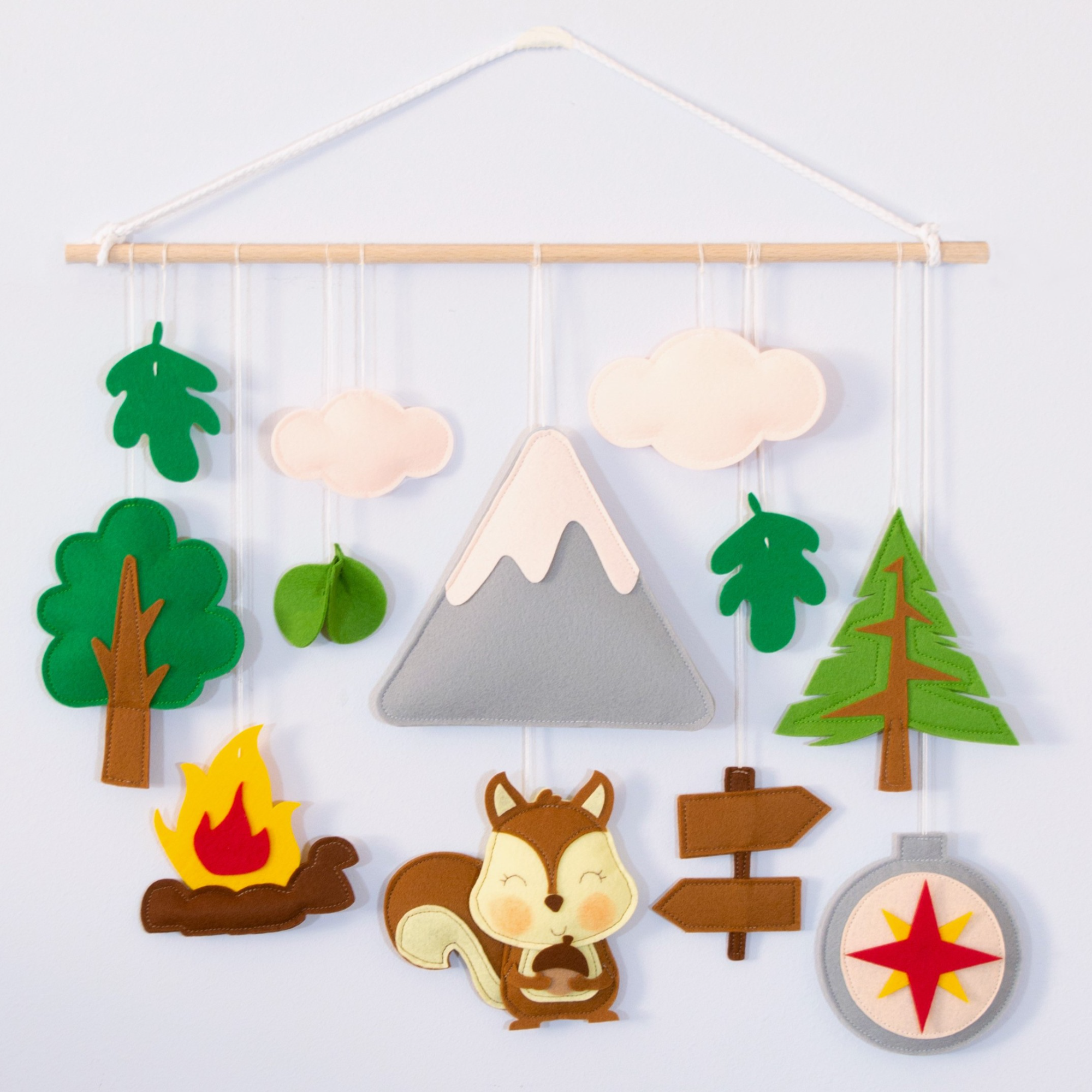 Κρεμαστό Τοίχου - Σκίουρος στο Camping