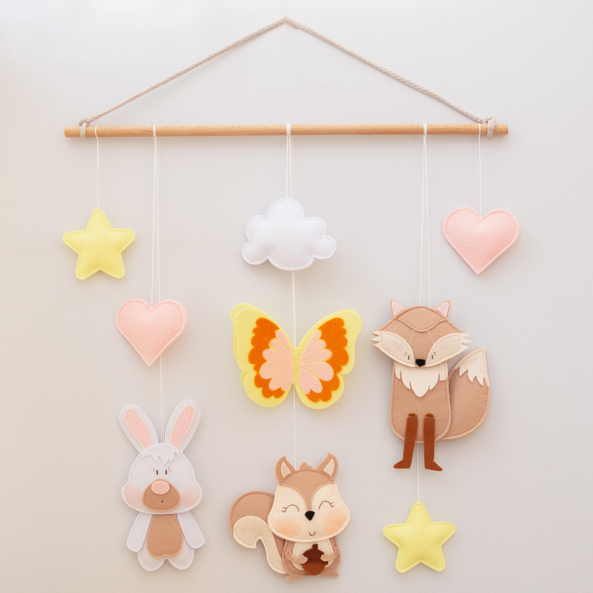 Κρεμαστό Τοίχου - Ζώα του Δάσους