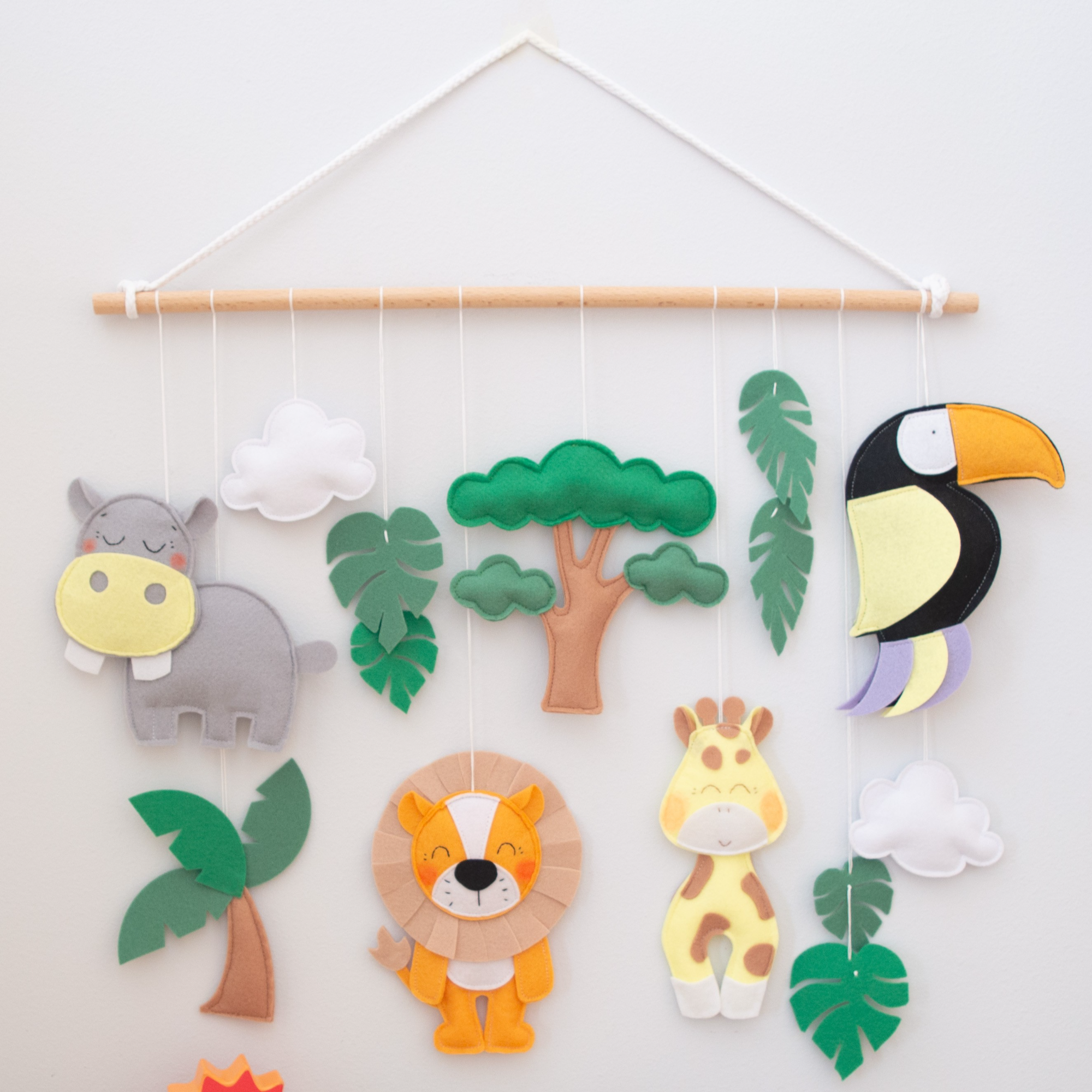 Κρεμαστό Τοίχου - Safari με Ζώα