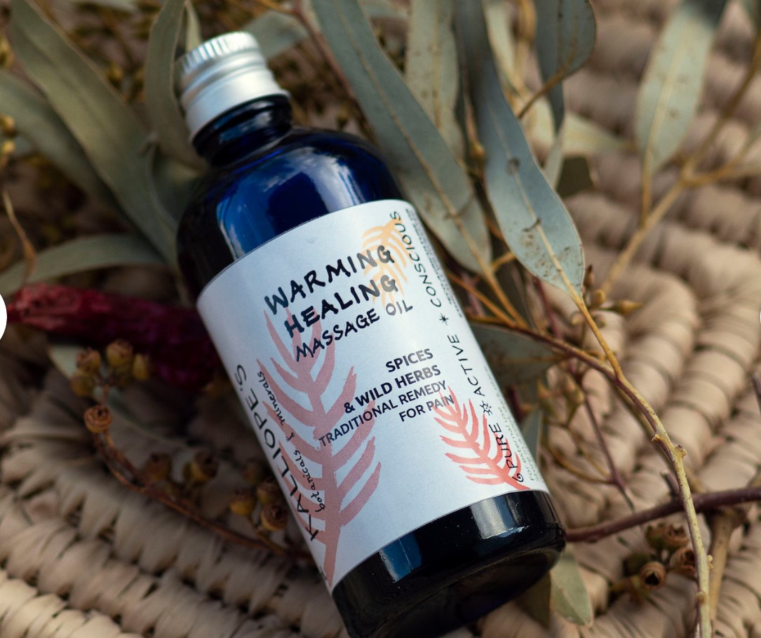 Warming Healing Massage Oil