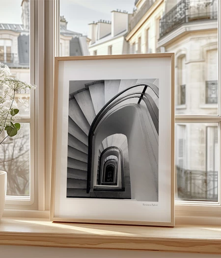 AU015 SPIRAL STAIRCASE