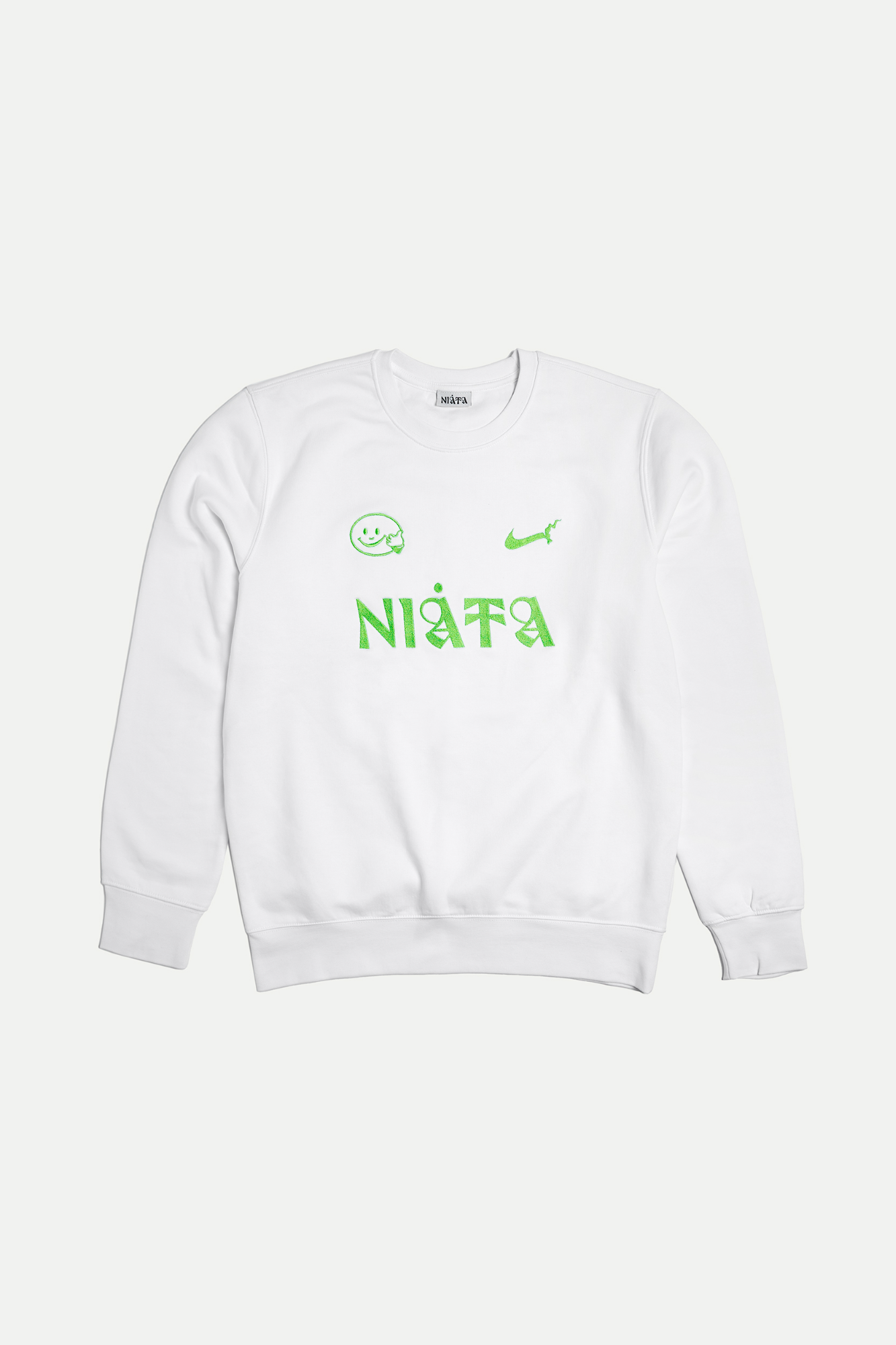 Eat, Play, Love Sweatshirt (White)