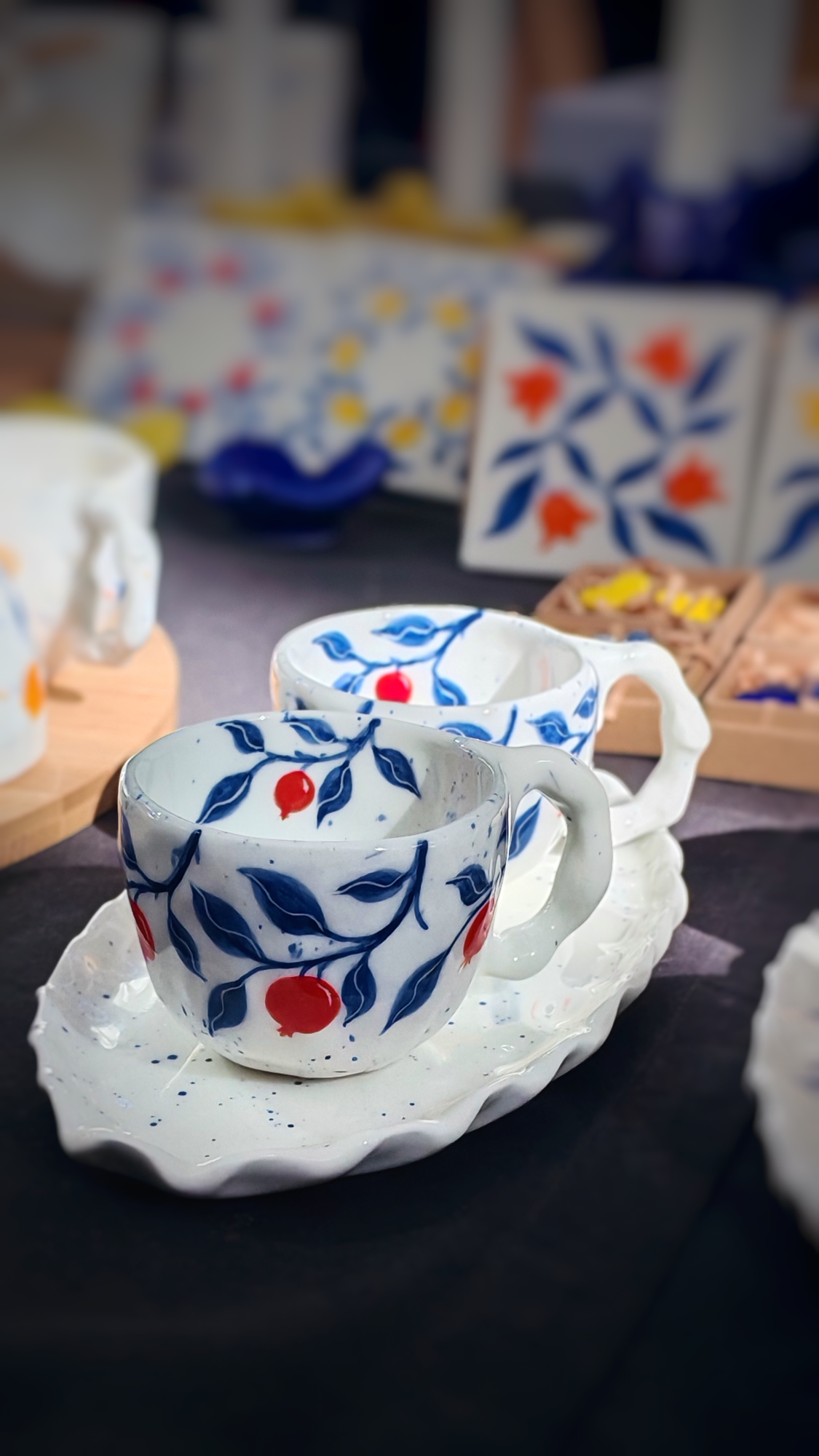 Pomegranate Passion Coffee Set