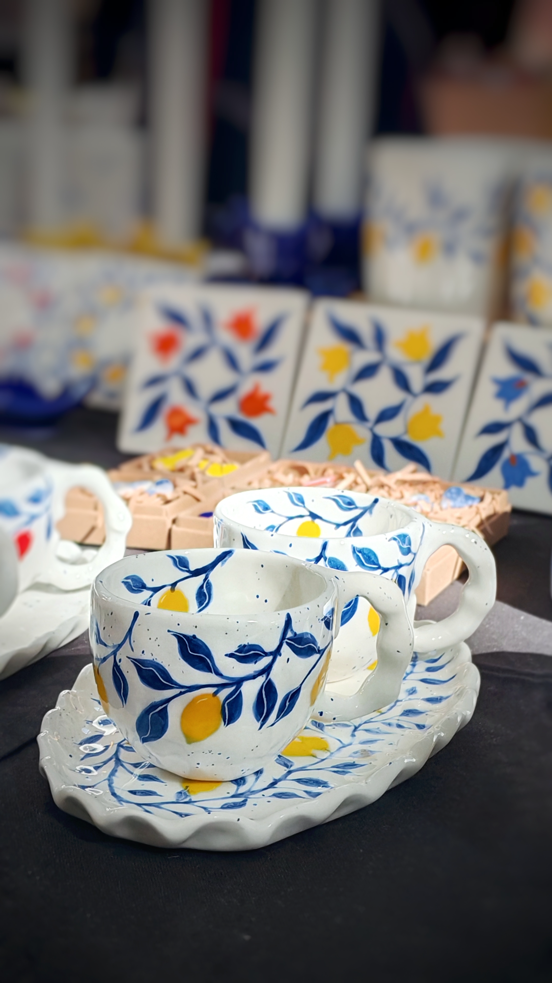 Lemon Craze Coffee Set