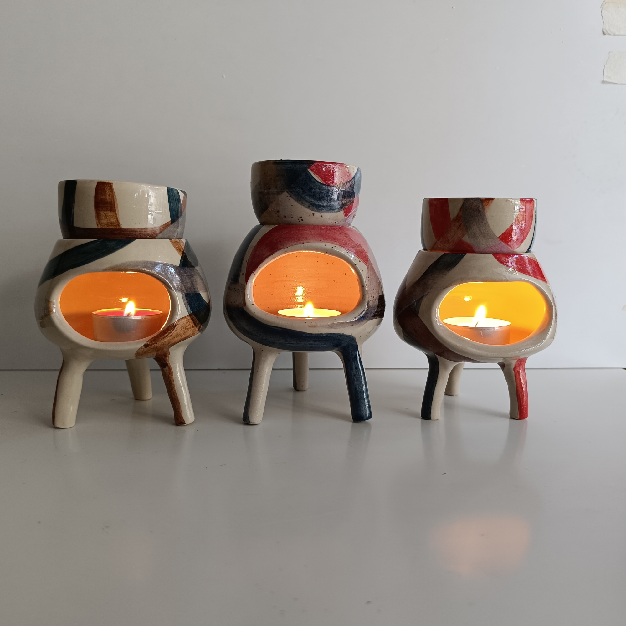 Unique Stoneware Essential Oil Burner