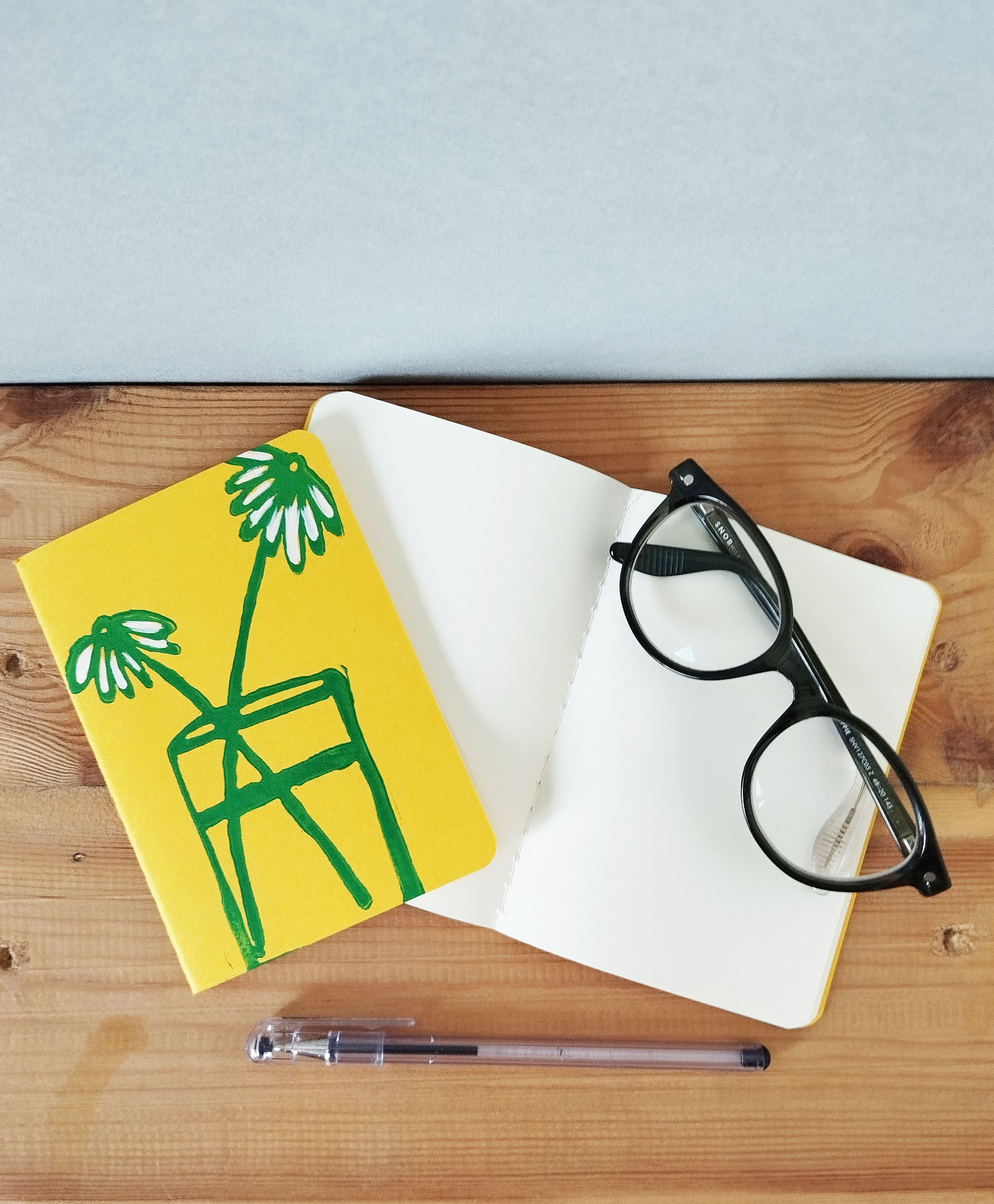 Σημειωματάριο Α6 Τυπωμένο στο Χέρι με Χαρακτικά