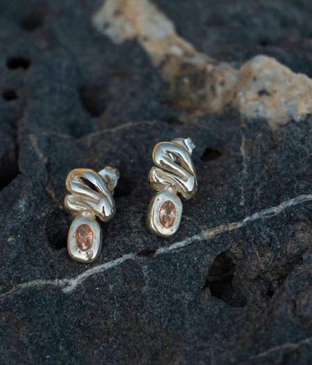 Mini Melted Earrings