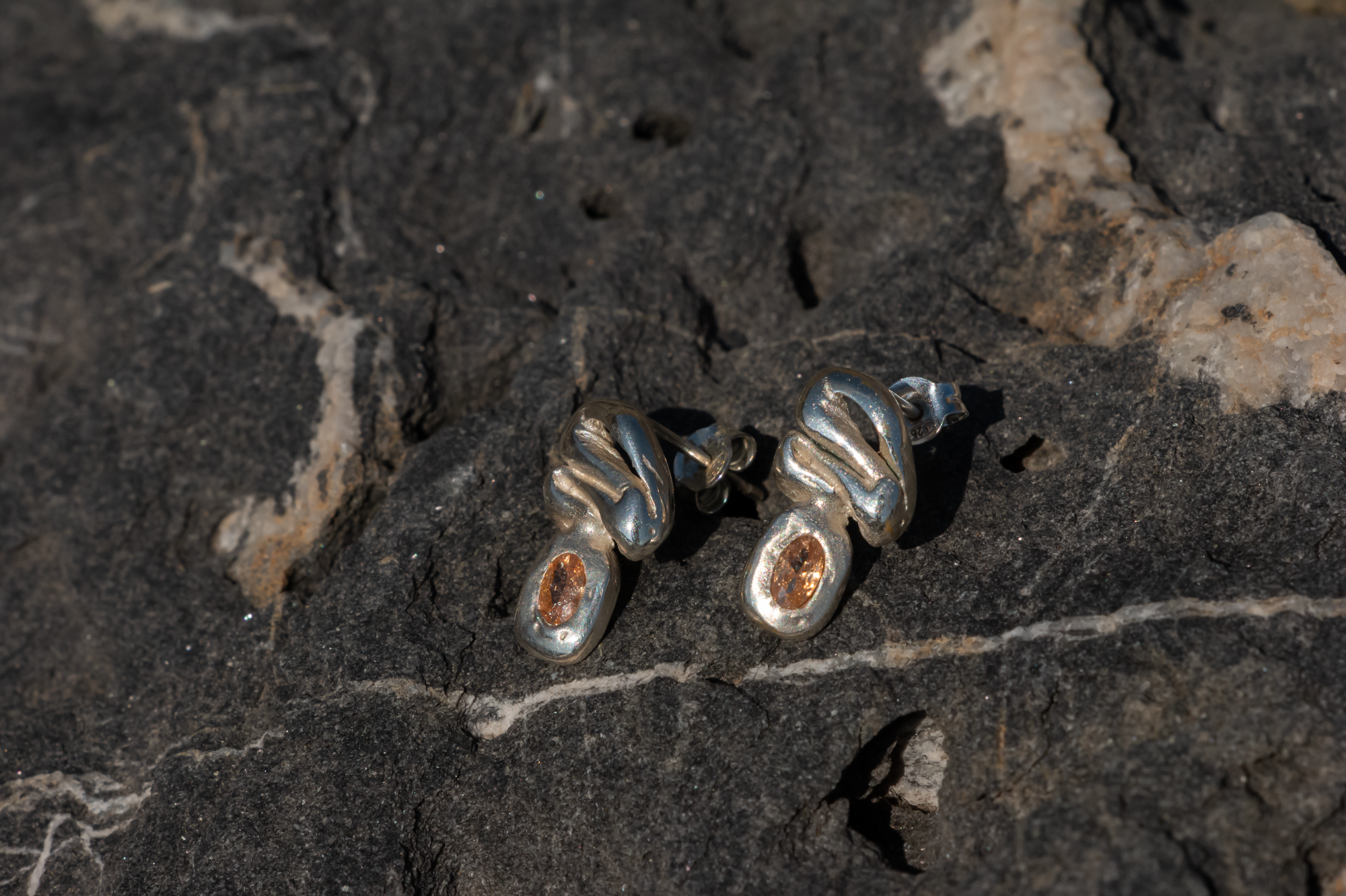 Mini Melted Earrings