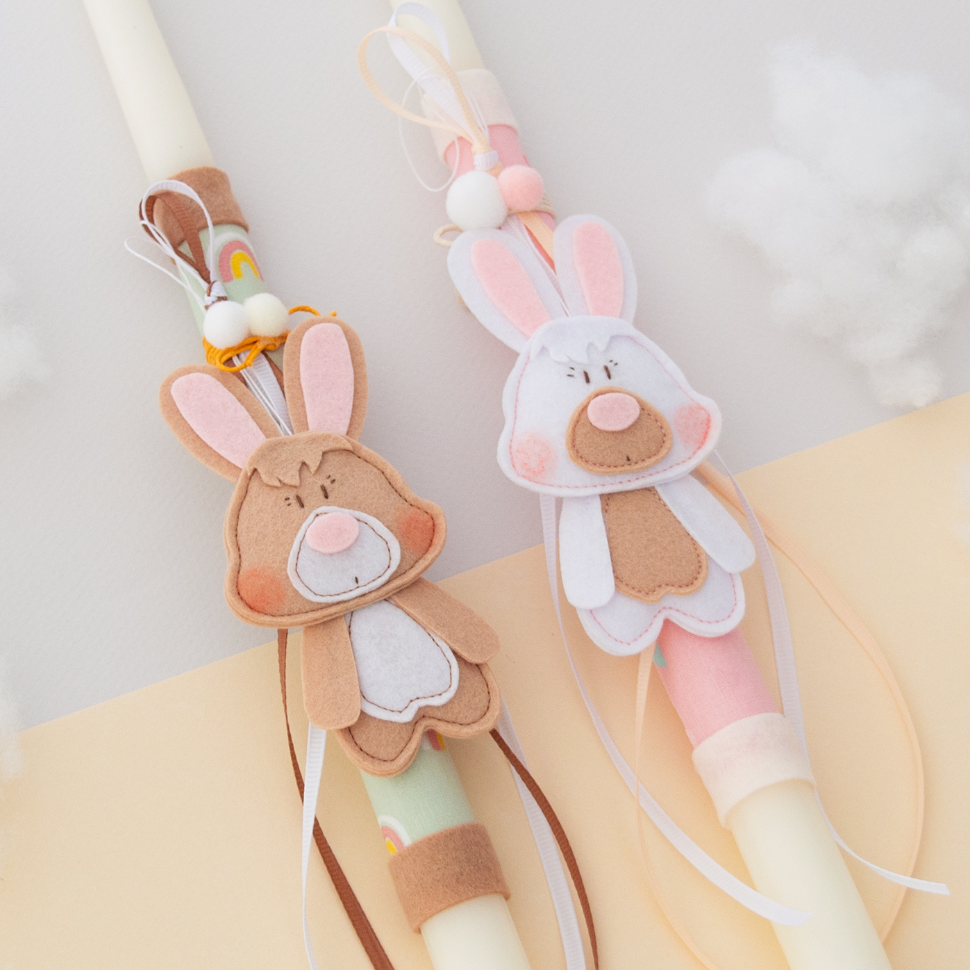 Πασχαλινή Λαμπάδα Λαγουδάκι