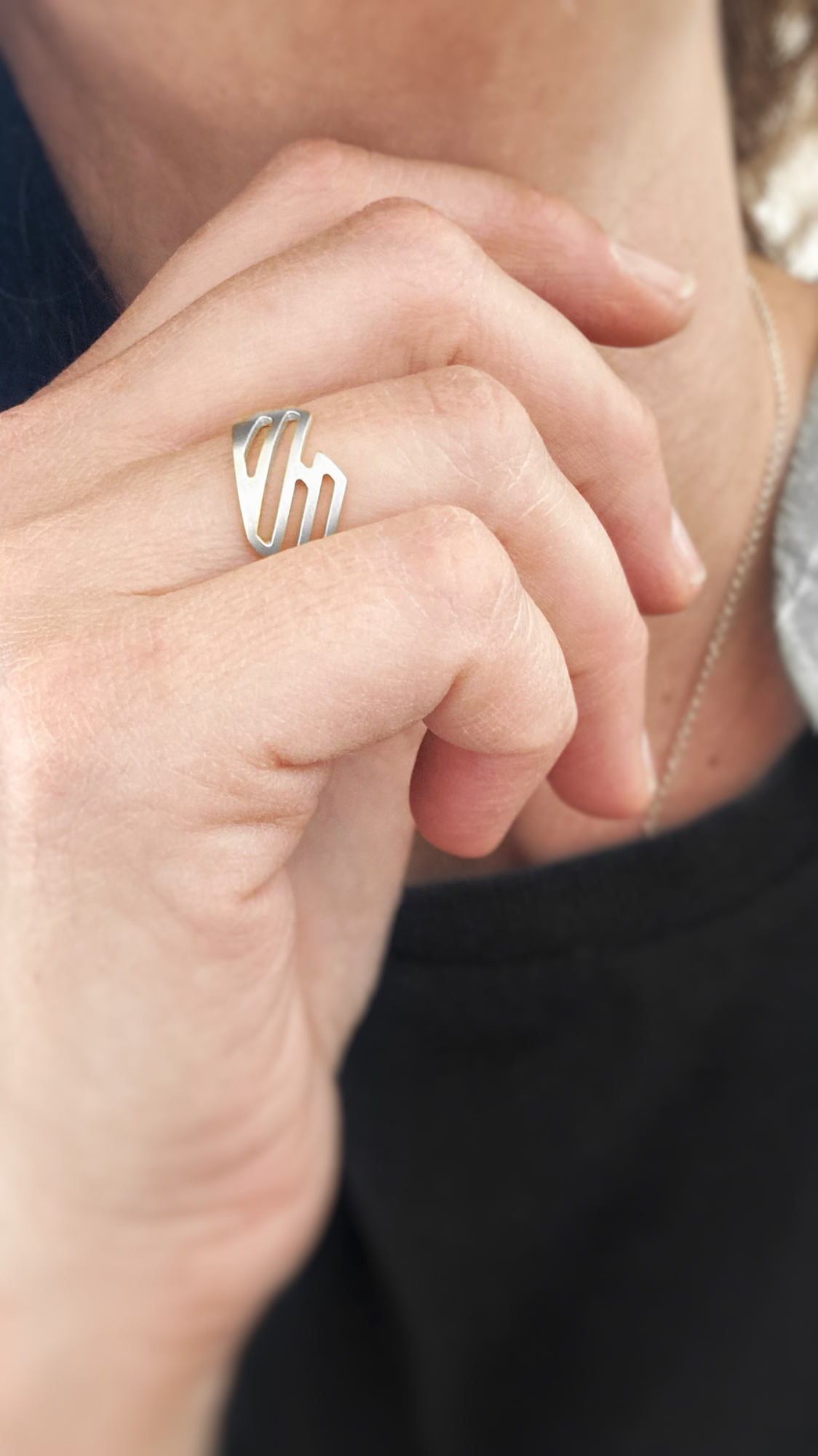 WINGS asymmetrical  ring