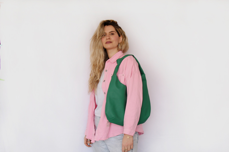 Πράσινη Tsihiro Bag