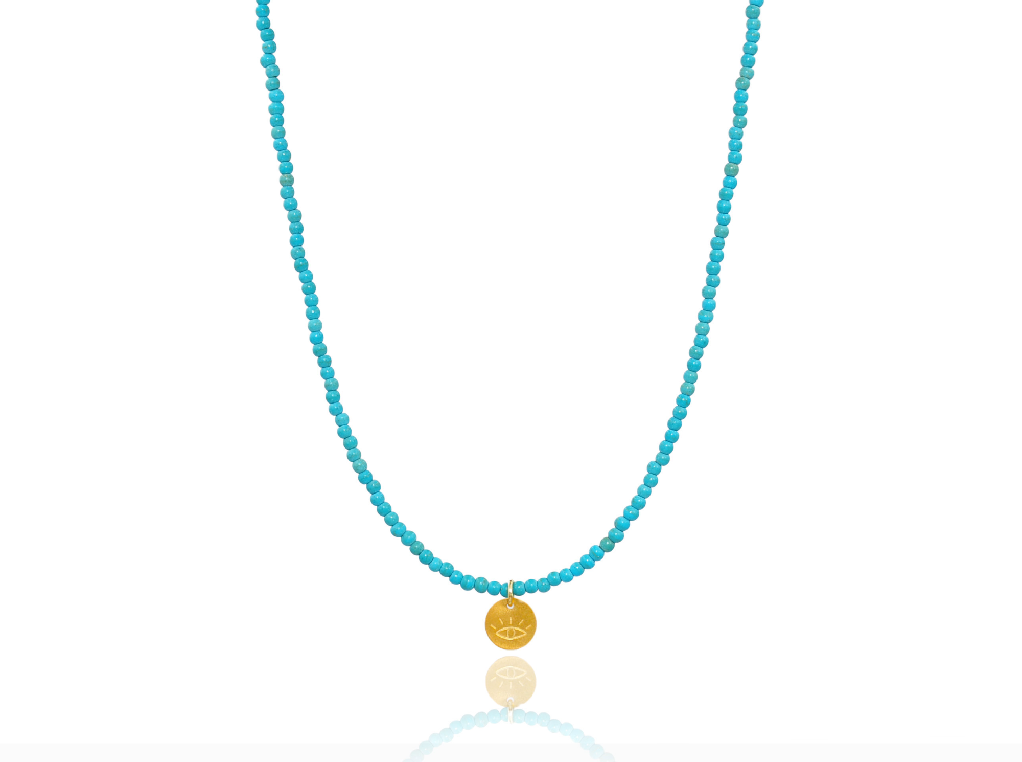 Turquoise 'Lucky Eye' Necklace