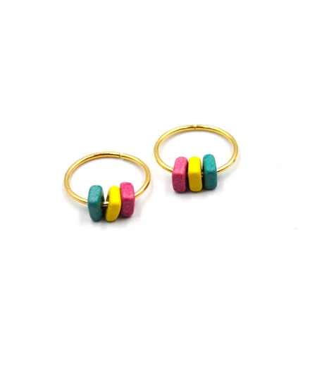 Candy Goldplated Silver Earrings