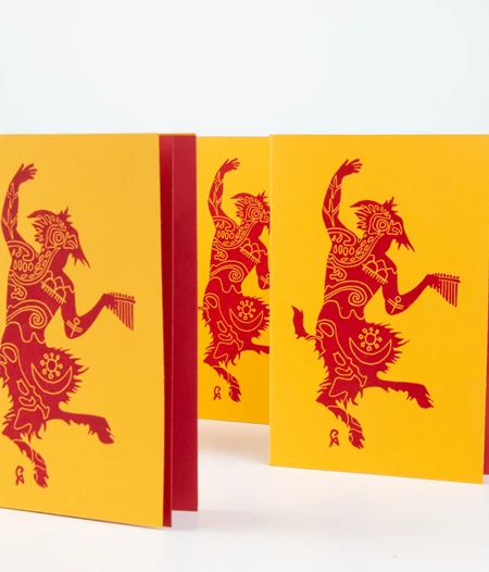 “Panic Joy” - Bi-Fold Wish Card