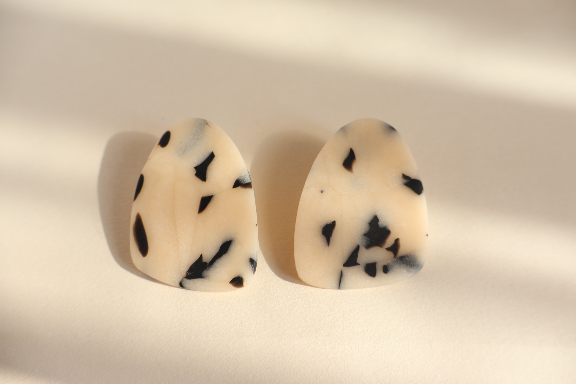 Terrazzo abstract earrings