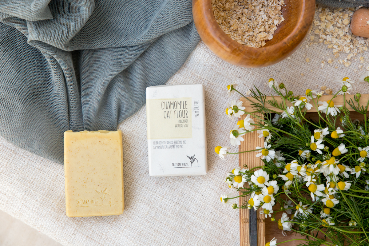Σαπούνι Χαμομήλι &amp; Βρώμη