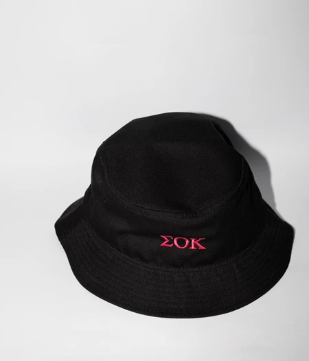 ΣΟΚ bucket hat - black