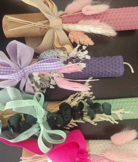 ΠΑΣΧΑΛΙΝΗ ΛΑΜΠΑΔΑ ΑΠΟ ΜΕΛΙΣΣΟΚΕΡΙ