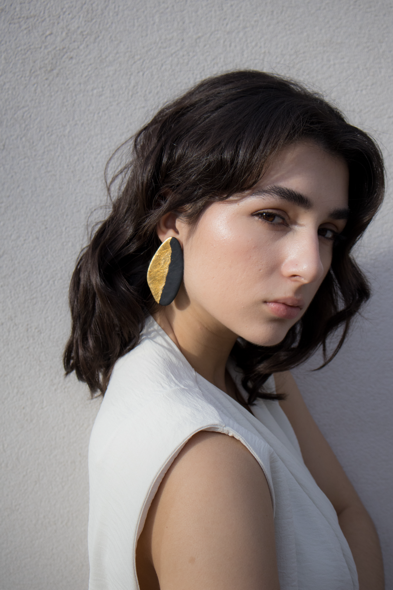 Votsalo Black Earrings