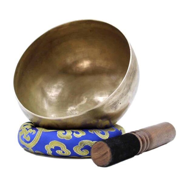 Gift Set Θιβετιανό Μπολ Διαλογισμού – Handmade Tibetan Singing Bowl 10cm