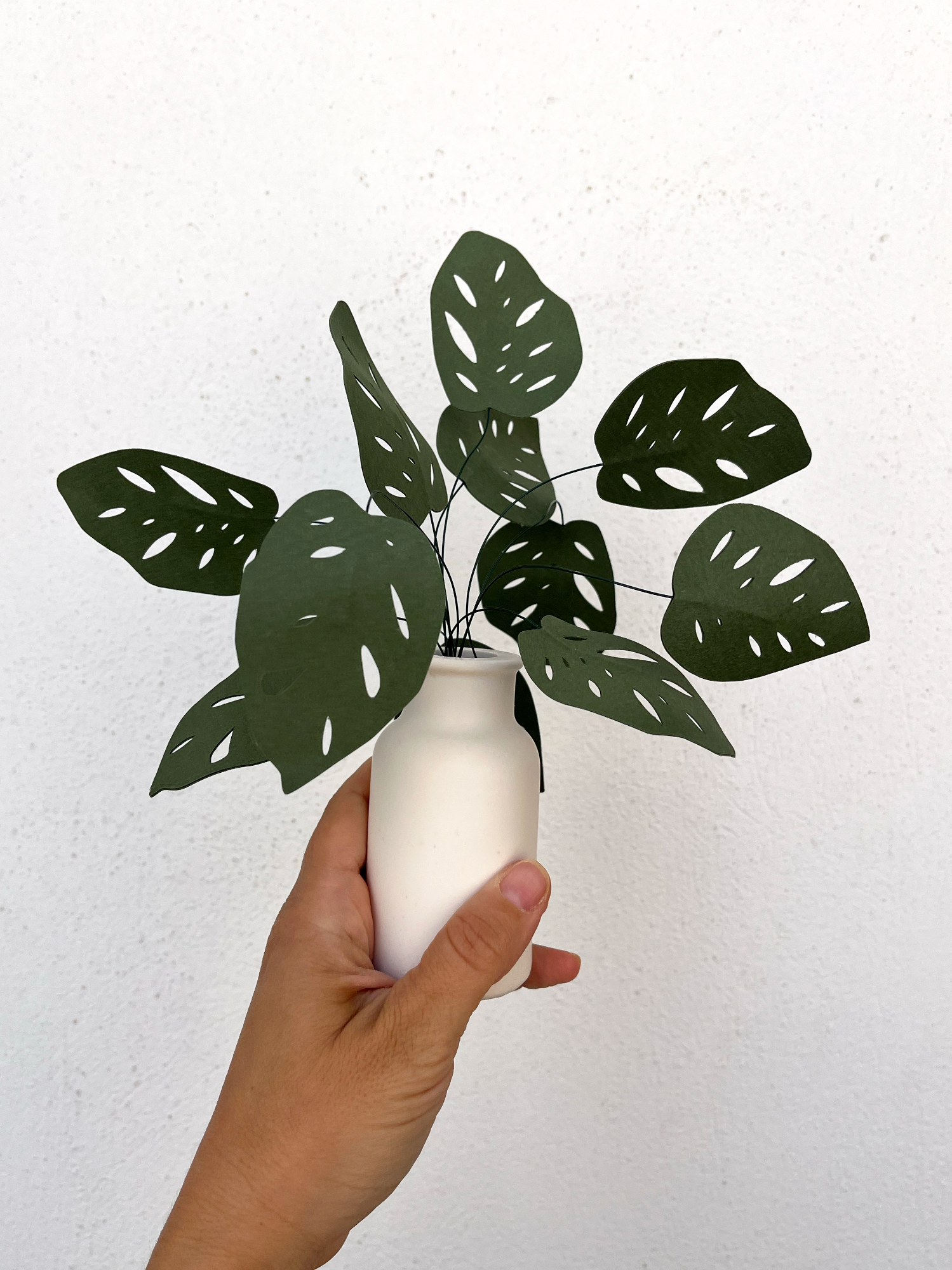 Mini Monstera | Handmade Paper Plant 
