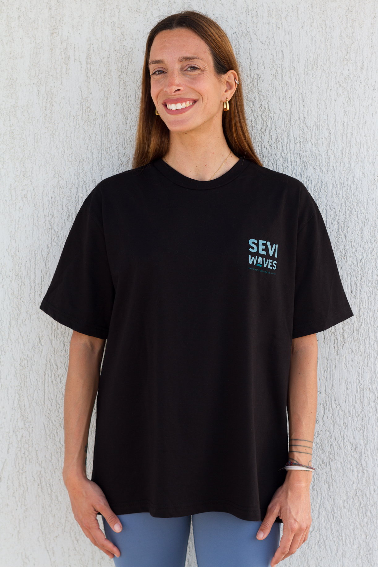  Oversized  Sea & Street Tee-T-Shirt 
