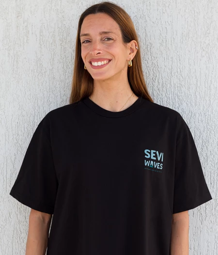 Oversized  Sea & Street Tee-T-Shirt