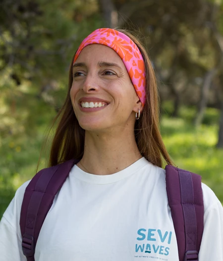 Ocean Wrap Pink Neck Tube