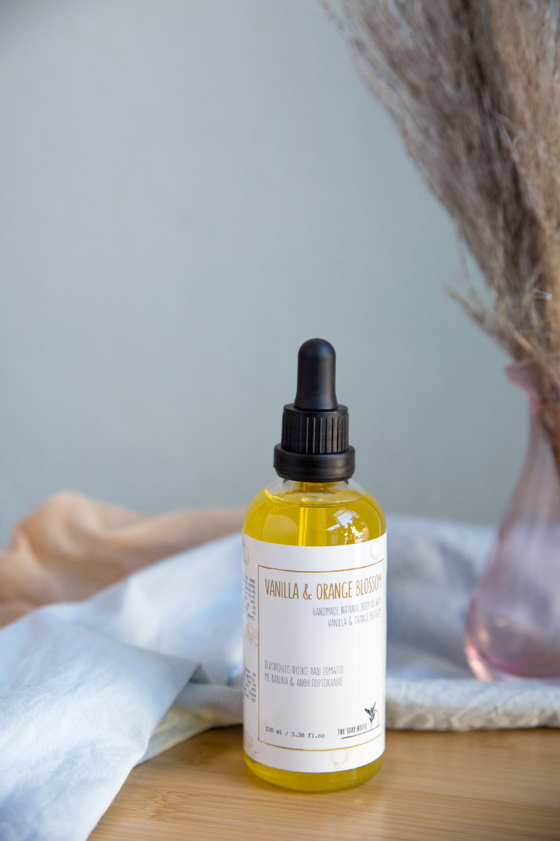 Φυσικό Ξηρό Λάδι &quot;Vanilla &amp; Orange Blossom&quot;