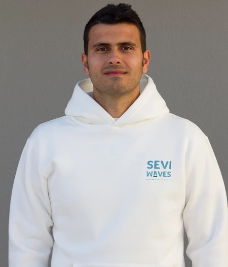 Men Cloud Wave-Hoodie